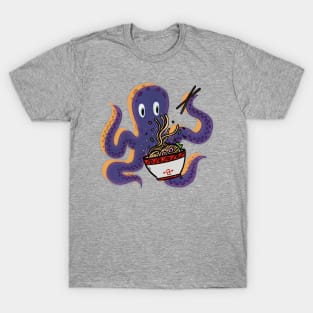 Octopus Love Noodles T-Shirt